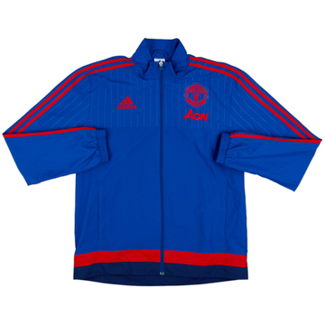 2015-16 Manchester United adidas Track Jacket - 9/10 - (M)