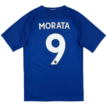 2017-18 Chelsea Home Shirt Morata #9 - 8/10 - (S)