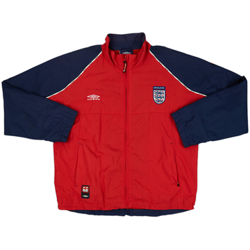 2000-02 England Umbro Track Jacket - 9/10 - (S)