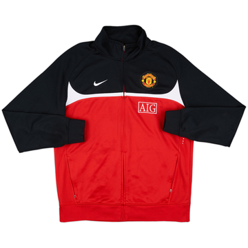 2010-11 Manchester United Nike Track Jacket - 8/10 - (XL)