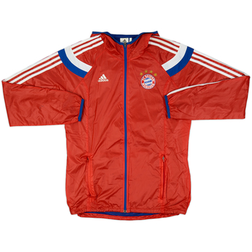 2014-15 Bayern Munich adidas Hooded Track Jacket - 5/10 - (M)