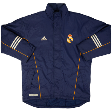 1999-00 Real Madrid adidas Padded Bench Coat - 9/10 - (XL)
