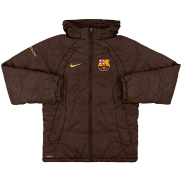2008-09 Barcelona Nike Padded Bench Coat - 10/10 - (S)