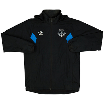 2017-18 Everton Umbro Hooded Rain Jacket - 7/10 - (L)