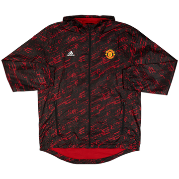 2016-17 Manchester United adidas Hooded Track Jacket - 10/10 - (L)