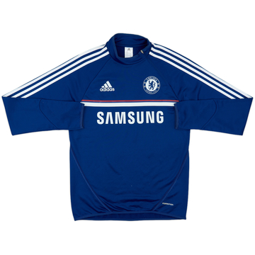 2013-14 Chelsea adidas 1/4 Zip Sweat Top - 6/10 - (M)