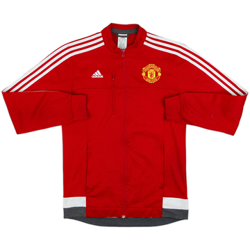 2015-16 Manchester United adidas Track Jacket - 7/10 - (S)