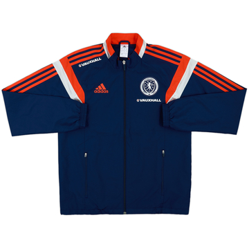 2013-14 Scotland adidas Rain Jacket - 10/10 - (M)