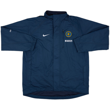 2005-06 Inter Milan Nike Hooded Rain Coat - 8/10 - (M)