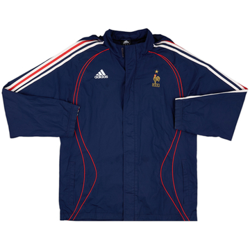 2006-08 France adidas Hooded Rain Jacket - 8/10 - (M/L)