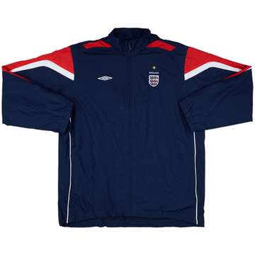 2006-08 England Umbro Hooded Rain Jacket - 7/10 - (XL)