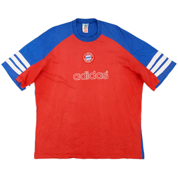 1995-96 Bayern Munich adidas Cotton Tee - 7/10 - (L)