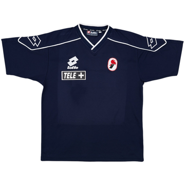 2000-01 Bari Player Issue Lotto Training Shirt - 8/10 - (M)