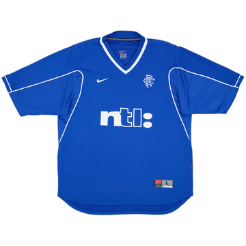 1999-01 Rangers Home Shirt - 8/10 - (L)