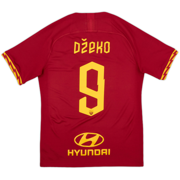 2019-20 Roma Home Shirt Dzeko #9 - 7/10 - (S)