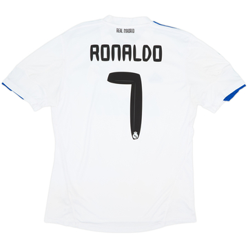 2010-11 Real Madrid Home Shirt Ronaldo #7 - 10/10 - (L)