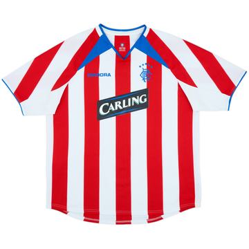 2003-04 Rangers Away Shirt - 8/10 - (XL)