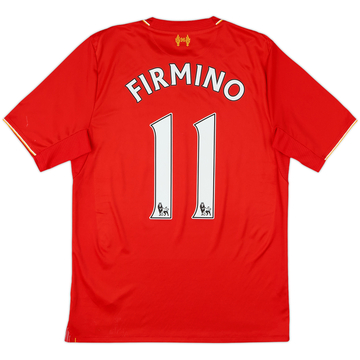 2015-16 Liverpool Home Shirt Firmino #9 - 7/10 - (S)
