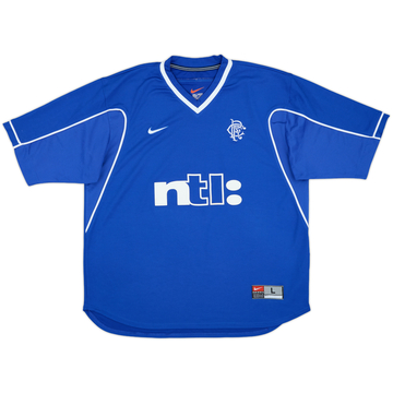 1999-01 Rangers Home Shirt - 9/10 - (L)
