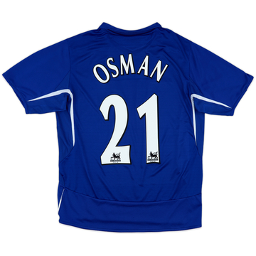 2005-06 Everton Home Shirt Osman #21 - 6/10 - (L)