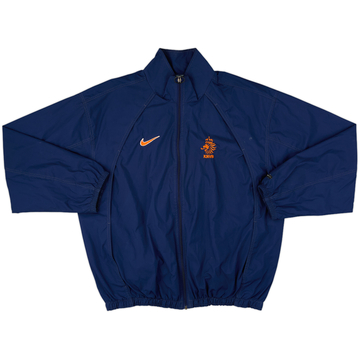 1998-99 Netherlands Player Issue Nike Track Jacket - 7/10 - (L)