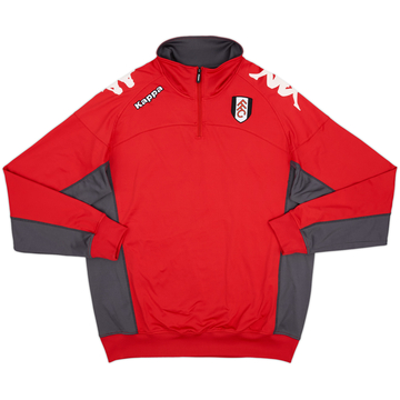 2010-11 Fulham Kappa 1/4 Zip Drill Top - 7/10 - (3XL)