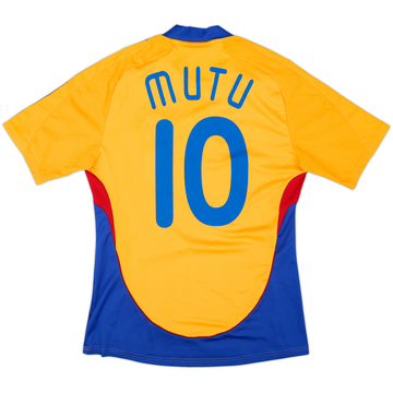 2008-09 Romania Home Shirt Mutu #10 - 8/10 - (M)