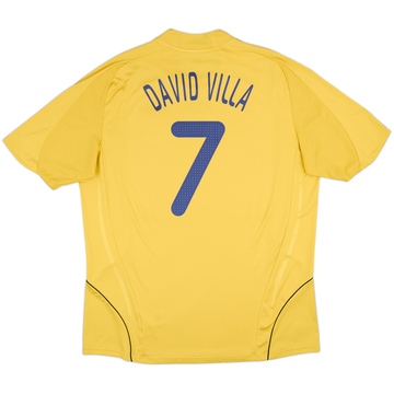 2008-10 Spain Away Shirt David Villa #7 - 8/10 - (XXL)