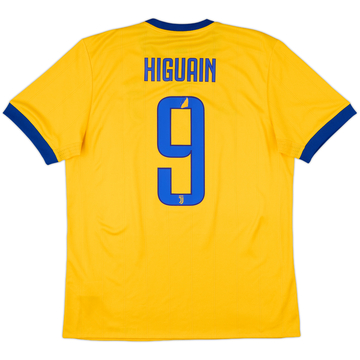 2017-18 Juventus Away Shirt Higuain #9 - 5/10 - (L)
