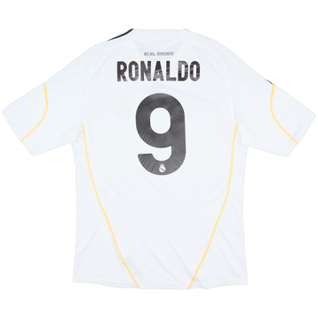 2009-10 Real Madrid Home Shirt Ronaldo #9 - 8/10 - (L)