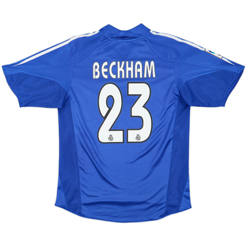 2004-05 Real Madrid Third Shirt Beckham #23 - 8/10 - (S)