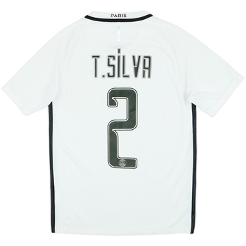 2016-17 Paris Saint-Germain Third Shirt T.Silva #2 - 8/10 - (S)