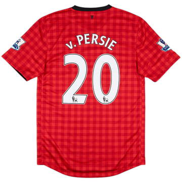 2012-13 Manchester United Home Shirt v.Persie #20 - 7/10 - (S)
