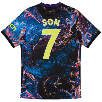 2021-22 Tottenham Away Shirt Son #7 - 8/10 - (S)