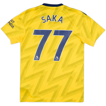 2019-20 Arsenal Away Shirt Saka #77 - 6/10 - (S)
