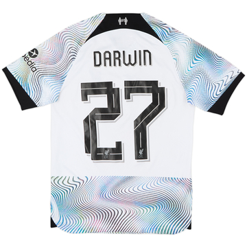 2022-23 Liverpool Away Shirt Darwin #27 - 9/10 - (S)