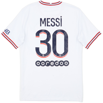 2021-22 Paris Saint-Germain Fourth Shirt Messi #30 - 6/10 - (S)