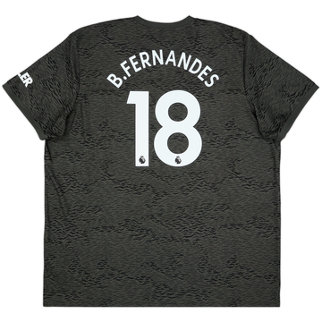 2020-21 Manchester United Away Shirt B.Fernandes #18 - 8/10 - (3XL)