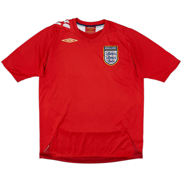 2006-08 England Away Shirt - 4/10 - (M)