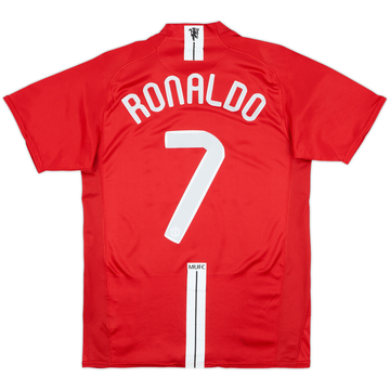 2007-09 Manchester United Home Shirt Ronaldo #7 - 7/10 - (S)