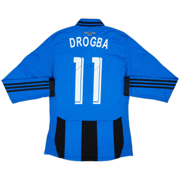 2013-14 Montreal Impact Authentic Home L/S Shirt Drogba #11 - 5/10 - (M)