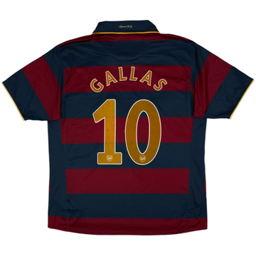 2007-08 Arsenal Third Shirt Gallas #10 - 6/10 - (XL)
