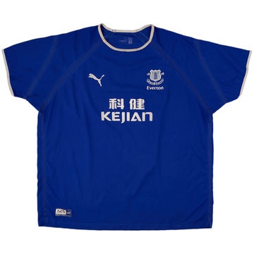 2003-04 Everton Home Shirt - 4/10 - (3XL)