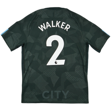 2017-18 Manchester City Third Shirt Walker #2 - 7/10 - (M)