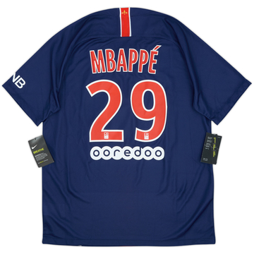 Camiseta de local del Paris Saint-Germain 2018-19 Mbappe #29 (L)