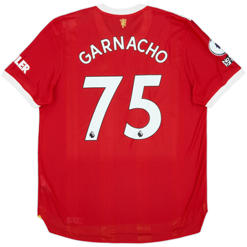 2021-22 Manchester United Authentic Home Shirt Garnacho #75 (XL)