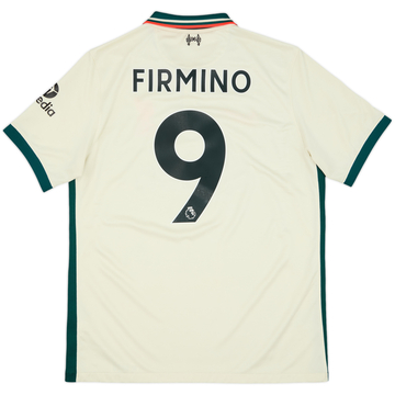 2021-22 Liverpool Away Shirt Firmino #9 - 9/10 - (L)