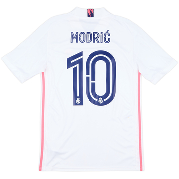 2020-21 Real Madrid Home Shirt Modric #10 - 8/10 - (S)