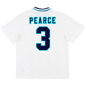 1995-97 England Home Shirt Pearce #3 - 8/10 - (XL)