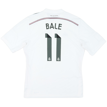 2014-15 Real Madrid Home Shirt Bale #11 - 7/10 - (XL)